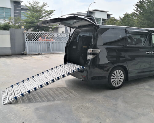 KODO Rollable Aluminum Wheelchair Ramp - Kodo Mobility Solutions