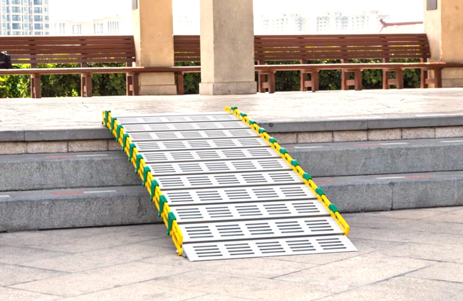 KODO Rollable Aluminum Wheelchair Ramp - Kodo Mobility Solutions