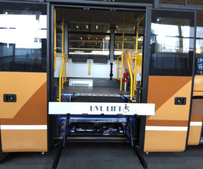 Wheelchair Lift in bus step 3