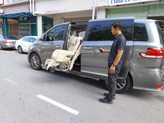 automatic wheelchair car